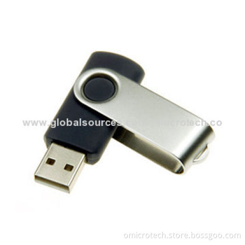 Swivel USB Flash Drives, 1, 2, 4, 8, 16, 32, 64GB Capacities
